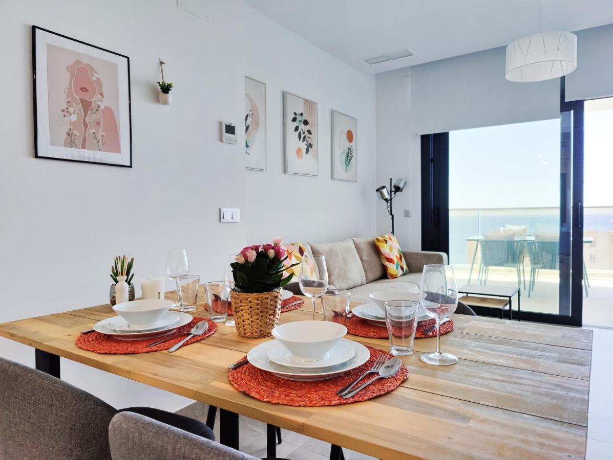 Sunset Cliffs Sea View Apartments Benidorm Exterior foto